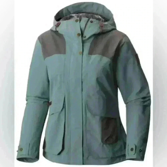 Columbia Omni-Tech Cypress Crossing Hooded Women's Rain Jacket Size XS - Picture 9 of 11